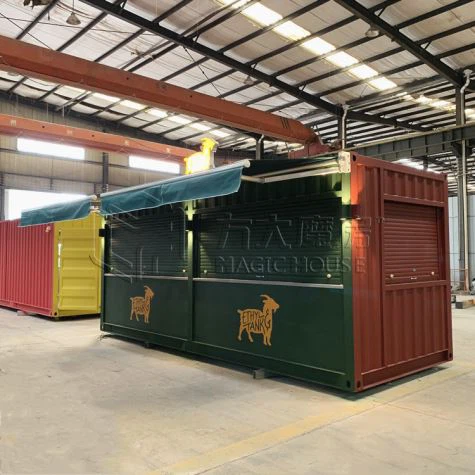 Prefab Shipping Ntim Kas Fes Bar Rau Muag USA